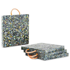 MSW Stabilizačné podložky - 40 x 40 x 4 cm - nosnosť do 12 000 kg - 4 kusy 10061912