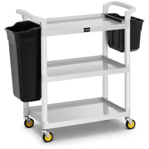 Uniprodo Hotelový vozík - 150 kg - 2 nádoby 10250322