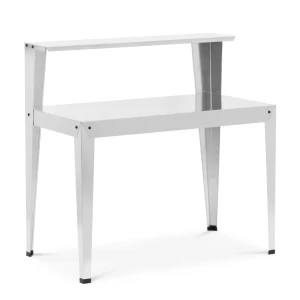 Uniprodo Stôl na rastliny s policou - pozinkovaná oceľ - 112 x 64 x 110 cm 10250962