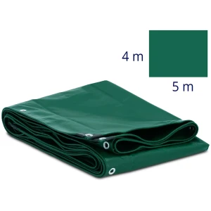 Wiesenfield Ochranná plachta - s očkami - 500 x 400 cm - PVC - 650 g/m² 10280363