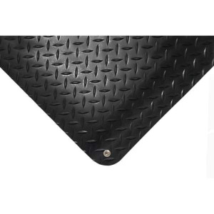 COBA Mata przeciwzmęczeniowa Deckplate Anti-Static, szer. x gł. 1200 mm x mb, kolor czarny