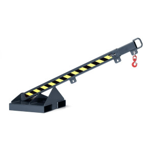 RR-Industrietechnik® ramię załadunkowe typu RLH-T, TK 175–1000 kg, teleskopowe, RAL 7016 antracytowy szary