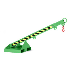 RR-Industrietechnik® ramię załadunkowe typu RLH-T, TK 175–1000 kg, teleskopowe, RAL 6018 żółtozielony