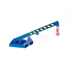 RR-Industrietechnik® ramię załadunkowe typu RLH, udźwig 350–1000 kg, RAL 5010 gencjanowy niebieski