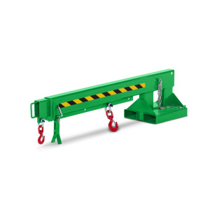 RR-Industrietechnik® ramię załadunkowe typu RKA, TK 1 000–5000 kg, RAL 6018 żółtozielony