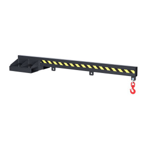 RR-Industrietechnik® ramię załadunkowe typu RLA, głębokość 2400 mm, udźwig 100–1000 kg, RAL 7016 antracytowy szary