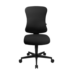 Biurowe krzesło obrotowe Topstar® Art Comfort, czarne, bez podłokietników