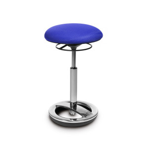Topstar® ergonomiczny taboret Sitness®, wysokość siedziska 49–70 cm, niebieski
