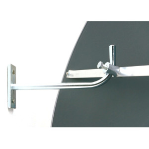 Przedłużone ramię ścienne do lustra obserwacyjnego Detektiv, stalowe, 550 mm