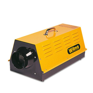 Nagrzewnica elektryczna Wilms®, moc cieplna 2 x 4,5 kW