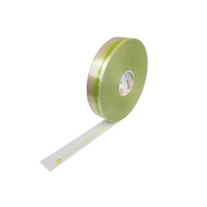 Taśma recyklingowa PET Xenial®, 37 µ, szer. x dł. 75 mm x 100 mb, przezroczysta, 24 szt./opakowanie