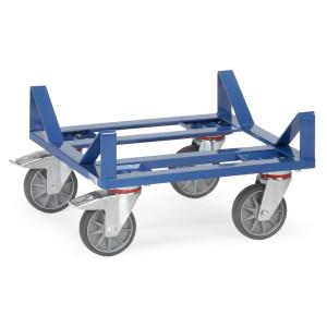 Transporter na kółkach do bel fetra®, kątownik stalowy, udźwig 400 kg, szer. x gł. 500 x 500 mm