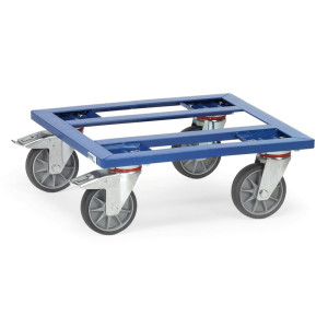 Wózek na skrzynie fetra® z otwartą ramą, udźwig 400 kg, powierzchnia ładunkowa 500 x 500 mm