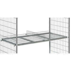 Kratka działowa do półki z kratki drucianej do wózka do kompletacji fetra®, szerokość 510 mm