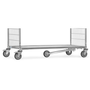 Rolka toru jazdy TPE do wózka do kompletacji fetra®, do powierzchni ładunkowej szer. x gł. 510 x 650 mm