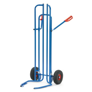 Wózek do opon fetra® ze stali, udźwig 200 kg, do 8 opon, ogumienie pneumatyczne