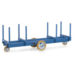 Wózek do długich materiałów fetra®, długość 2500 mm, udźwig 3000 kg