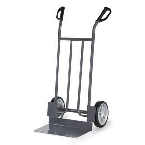 Wózek transportowy ESD fetra®, udźwig 250 kg, szufla szer. × gł. 480 × 300 mm