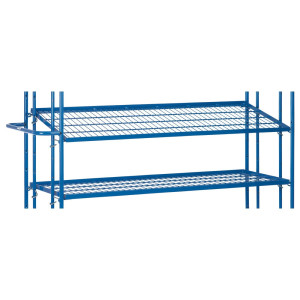 Dodatkowa krata do wózka piętrowego na pojemniki euro fetra®, powierzchnia ładunkowa 1 250 x 610 mm