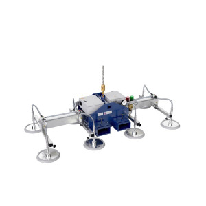 AERO-LIFT® Podnośnik próżniowy AERO-SELECT, z 4 przyssawkami, udźwig 150 kg, długość poprzeczki 2000 mm