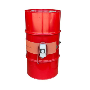Silikonowy kołnierz grzewczy do beczek Kuhlmann 50–60 l, 0–120ºC, 230 V, 500 W, dł. x wys. 950 x 115 mm