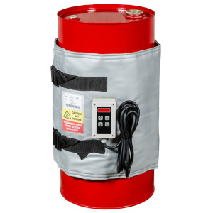 Wysokotemperaturowy kołnierz grzewczy do beczek Kuhlmann 50–60 l, 0–200ºC, 230 V, 440 W, dł. x wys. 1380 x 460 mm