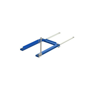 Urządzenie do wysuwania palet, model podłogowy, udźwig 800 kg, głębokość wysuwu 85%, z uchwytem typu Easy Action 700 mm
