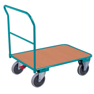 Wózek magazynowy Ameise®, udźwig 400 kg, powierzchnia ładunkowa szer. × gł. 500 × 850 mm