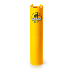 A.M.P.E.R.E. Zabezpieczenie przed kolizją do regałów Rack Mammut®, wykonane z tworzywa sztucznego, model S, wymiary wewnętrzne wys. x szer. 600 x 70–89 mm