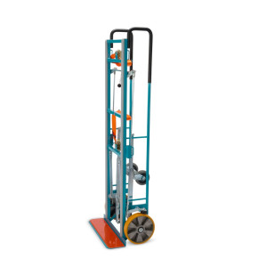Taczka do transportu nieporęcznych towarów Ameise®, udźwig 550 kg, szufla szer. x gł. 600 x 150 mm