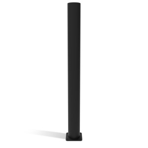 Pachołek przeciwuderzeniowy DELTA, do stosowania w pomieszczeniach i na zewnątrz, wysokość 1200 mm, Ø 110 mm