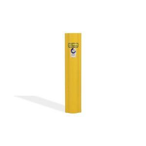 Zabezpieczenie przed kolizją do regałów Alfa, tworzywo sztuczne, wymiary wys. x szer. 600 x 75–99 mm
