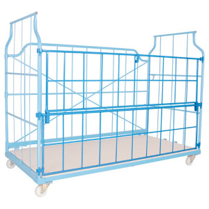 Uniwersalny Corlette® z rozdzieloną ściana przednia, wys. x szer. x gł. 1 850 x 1 200 x 1 150 mm