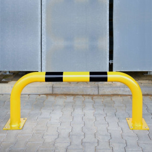 Kabłąk przeciwuderzeniowy do zastosowań na zewnątrz, Ø 108 mm, wys. x szer. 600 x 1500 mm