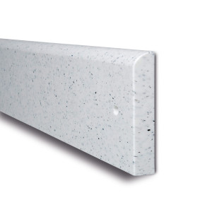 Zabezpieczenie przed uderzeniem MORAVIA do ścian, do montażu, wys. x szer. 200 x 10 mm, długość 2060 mm, kolor jasny granit