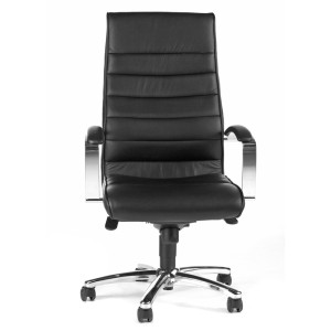 Biurowe krzesło obrotowe Topstar® TD LUX 10, mechanizm przechylania do fotela szefa, z podłokietnikami, kolor czarny