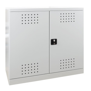 Szafa na środki ochrony roślin i chemikalia HEMMDAL z 2 tackami ociekowymi, wys. x szer. x gł. 1000 x 1000 x 500 mm