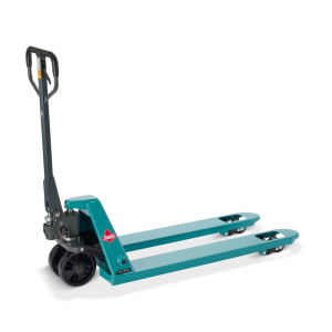 Ręczny wózek paletowy Ameise® PTM 3.0, udźwig 3000 kg, długość wideł 1150 mm, poliuretan, podwójne rolki
