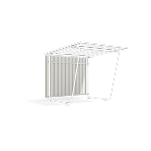 Ściana tylna do zadaszenia do 1-stronnego modułu podstawowego o szerokości 2145 mm