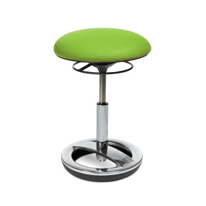 Topstar® ergonomiczny taboret Sitness®, wysokość siedziska 44–57 cm, zielony