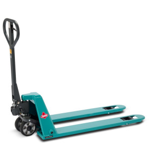Płaski ręczny wózek paletowy Ameise® PTM 1.5 Low, udźwig 1500 kg, długość wideł 1150 mm, guma/poliuretan