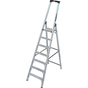 Drabina ze stopniami wolnostojąca KRAUSE® STABILO z wysokim kabłąkiem, udźwig 225 kg, 7 stopni