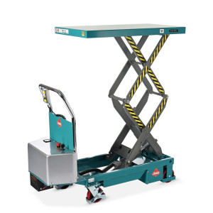 Stół podnośny z nożycami podwójnymi Ameise®, elektryczny, udźwig 350 kg, wymiary blatu 910 x 500 mm