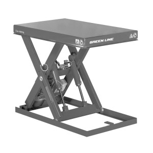 Stół podnośny nożycowy ERGO- LIFT, udźwig 500 kg, platforma 1250 x 800 mm