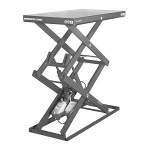 Stół podnośny z podwójnymi nożycami ERGO-LIFT, udźwig 500 kg, platforma 1 700 x 1 000 mm