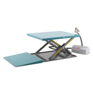 Płaski stół podnośny nożycowy Ameise®, zamknięty, udźwig 1000 kg, wymiary blatu 1450 x 1140 mm