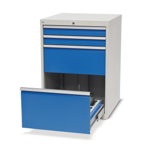 Szafa z szufladami na narzędzia CNC Bedrunka+Hirth, 1 szuflada, wys. x szer. x gł. 1019 x 705 x 736 mm, VDI 30 (35 sztuk)