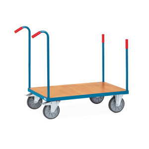 Wózek platformowy fetra® z kłonicami, powierzchnia ładunkowa 800 x 1200 mm, udźwig 600 kg