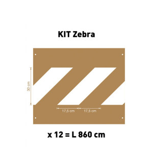 A.M.P.E.R.E. Zestaw szablonów Zebra