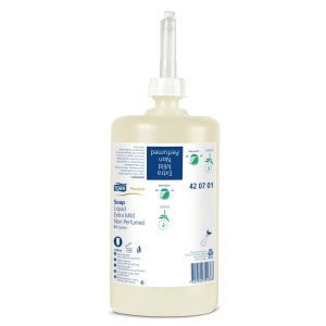 TORK® EXTRA MILLD mydło w płynie, dozownik